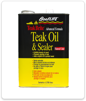 teak oil sealer