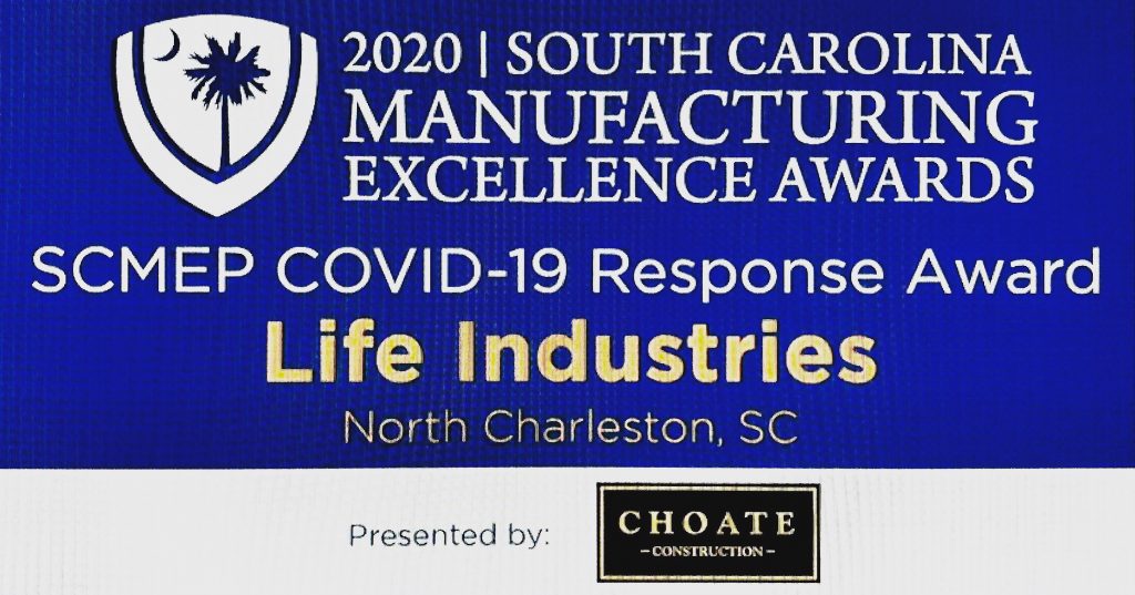 life industries manufacturing award